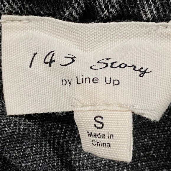 Grunge Goth Punk ROCK & ROLL Preppy Y2K Cotton Oversized Raw Seam Shirt Jacket S - Picture 9 of 11